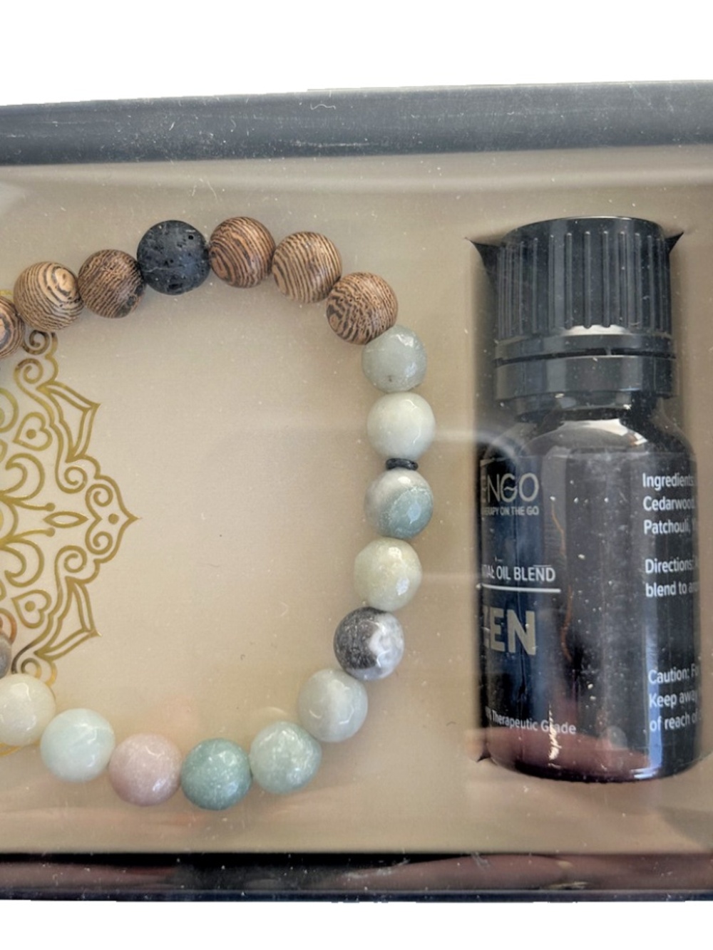 Zengo Zen #ZS04 Aromatherapy Essential Oil Diffuser Bracelet